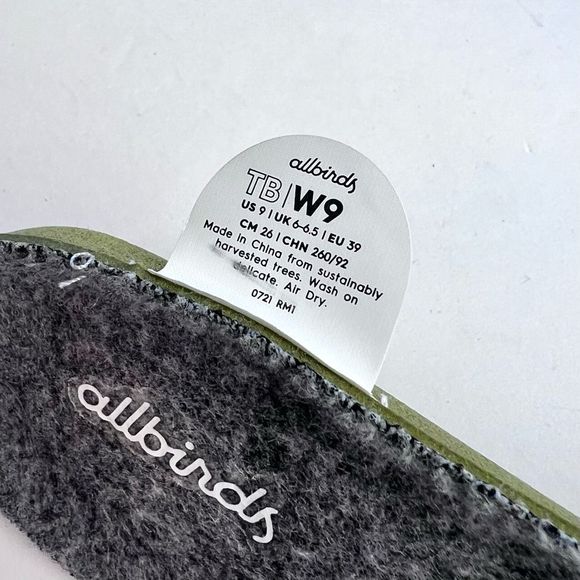 ALLBIRDS Women's Tree Breezers Ballet Flats Grey Sz 9--Like New - Picture 6 of 9